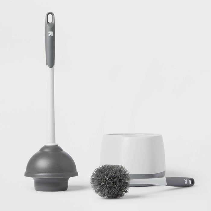 Toilet Plunger and Toilet Brush Combo - up&up