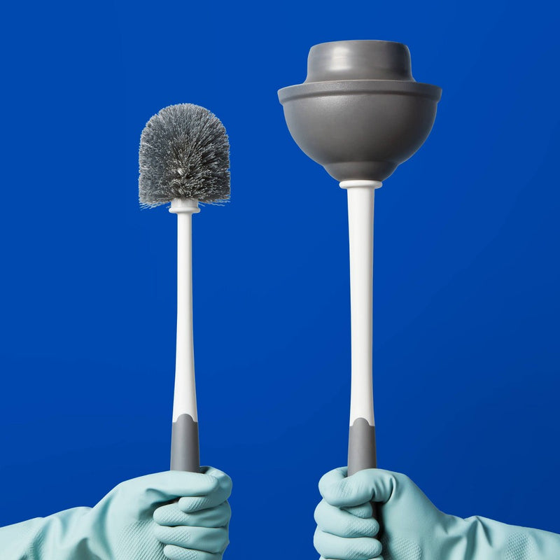 MISSING BRUSH-Toilet Plunger and Toilet Brush Combo - up&up