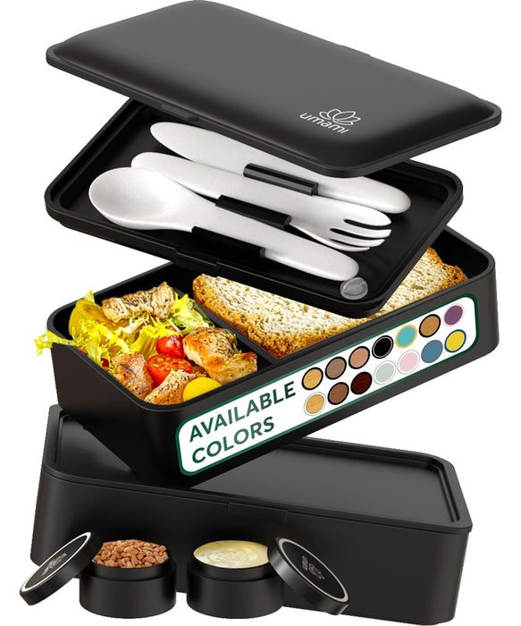 Umami Bento Box Adult, Stackable & Easy To Clean & 100% Leakproof