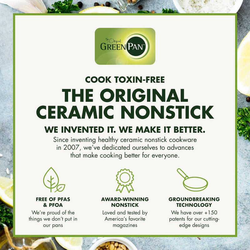 GreenPan Rio 16pc Ceramic Nonstick Cookware Set Blush (LOCAL PICKUP ONLY)