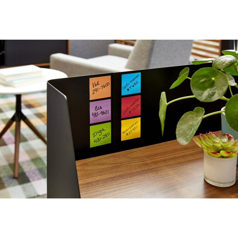 Post-it Super Sticky Notes, 1 7/8 in. x 1 7/8 in., Energy Boost Collection, 6 Pads/Pack, 45 Sheets/Pad