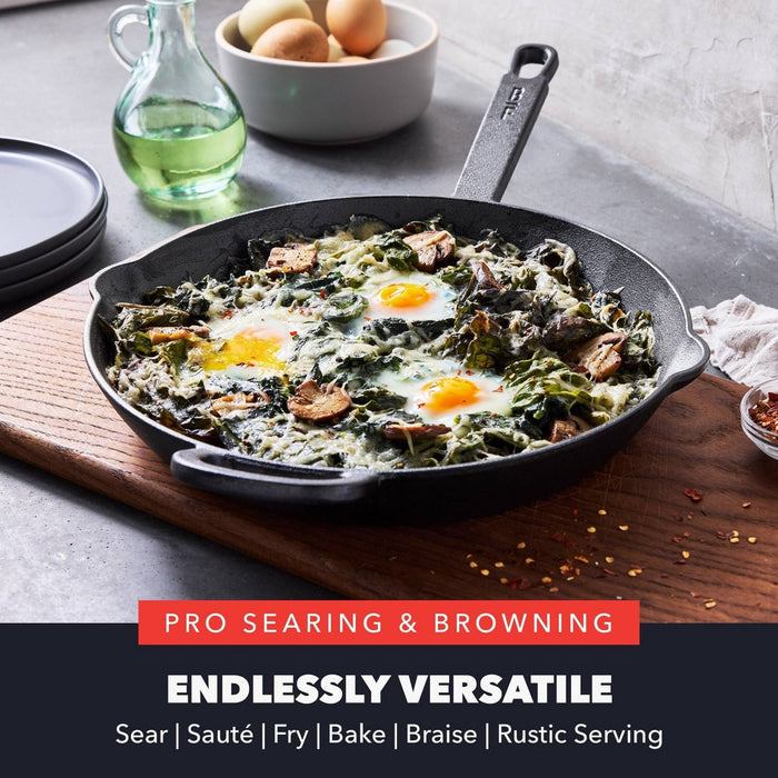 Bobby Flay 12" Cast Iron Skillet