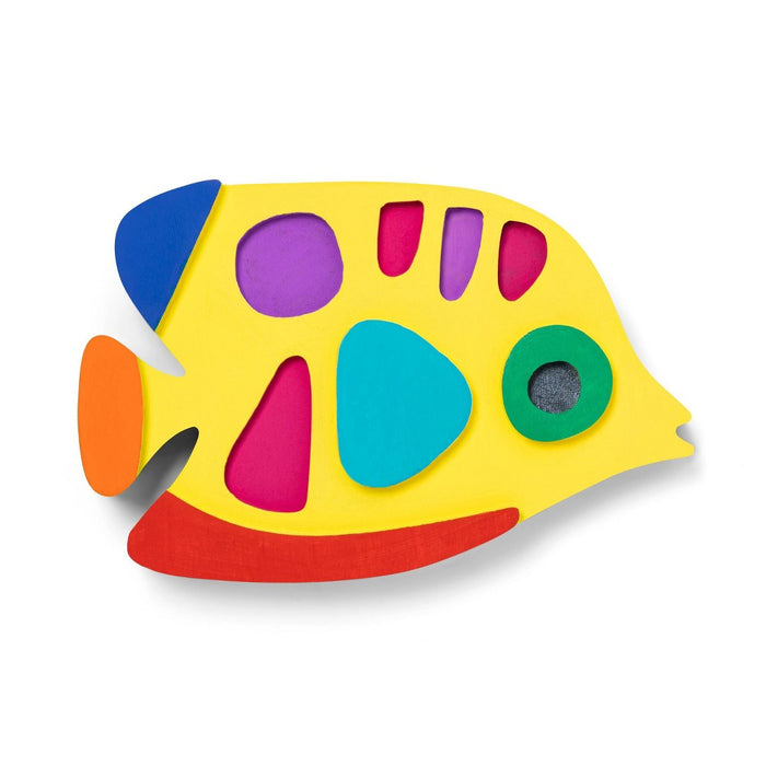 Freestanding Wood Tropical Fish - Mondo Llama
