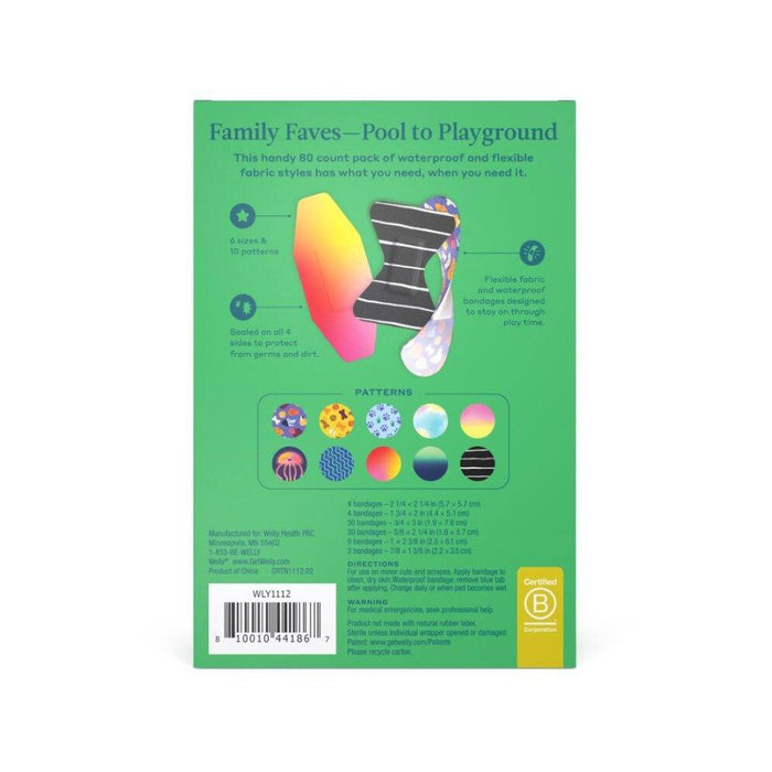 Welly Variety Pack Bandages - 80ct