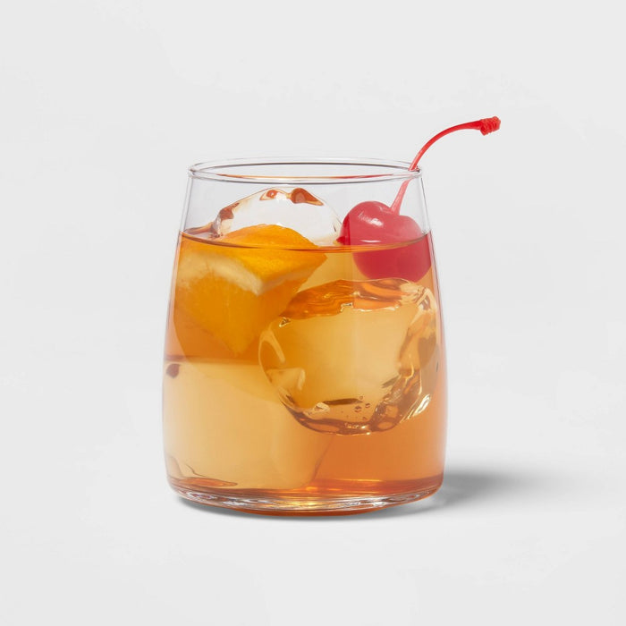 11oz 6pk Glass Cranston Double Old Fashion Glasses - Threshold