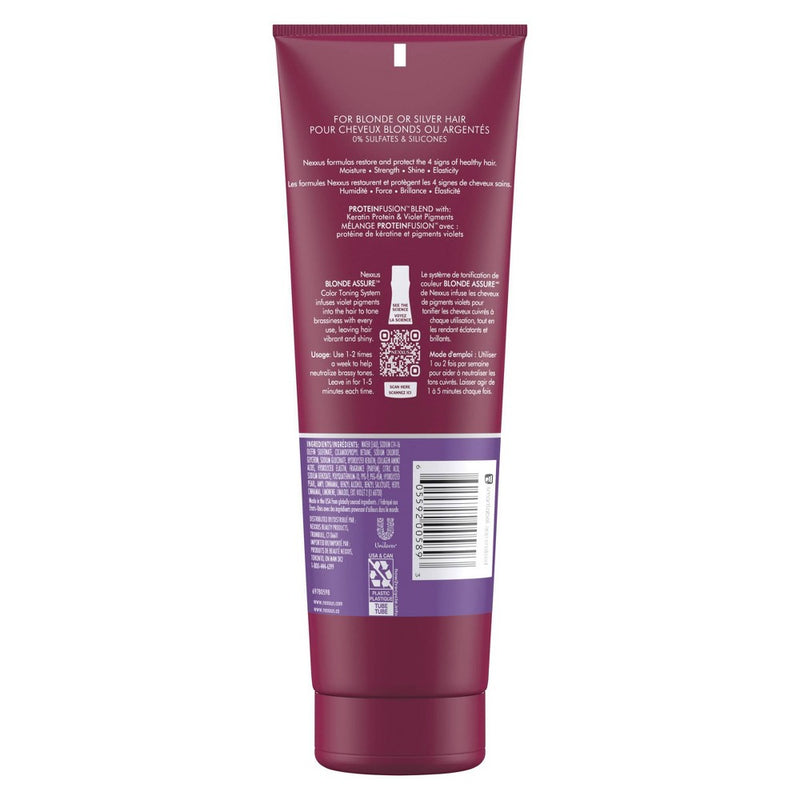 Nexxus Blonde Assure Purple Shampoo Color Care Shampoo for Blonde Hair - 8.5 fl oz