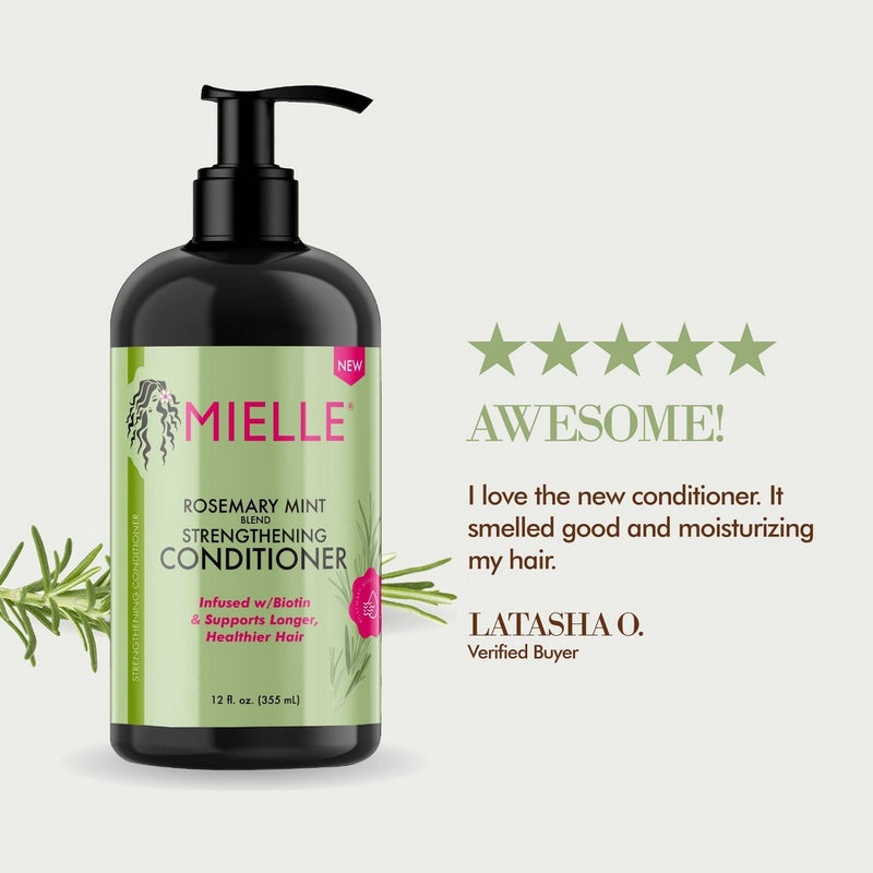 Mielle Organics Rosemary Mint Strengthening Conditioner - 12 fl oz