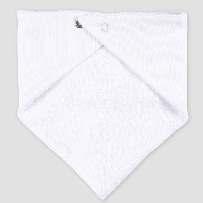Gerber Baby 5pk Bandana Bib - White