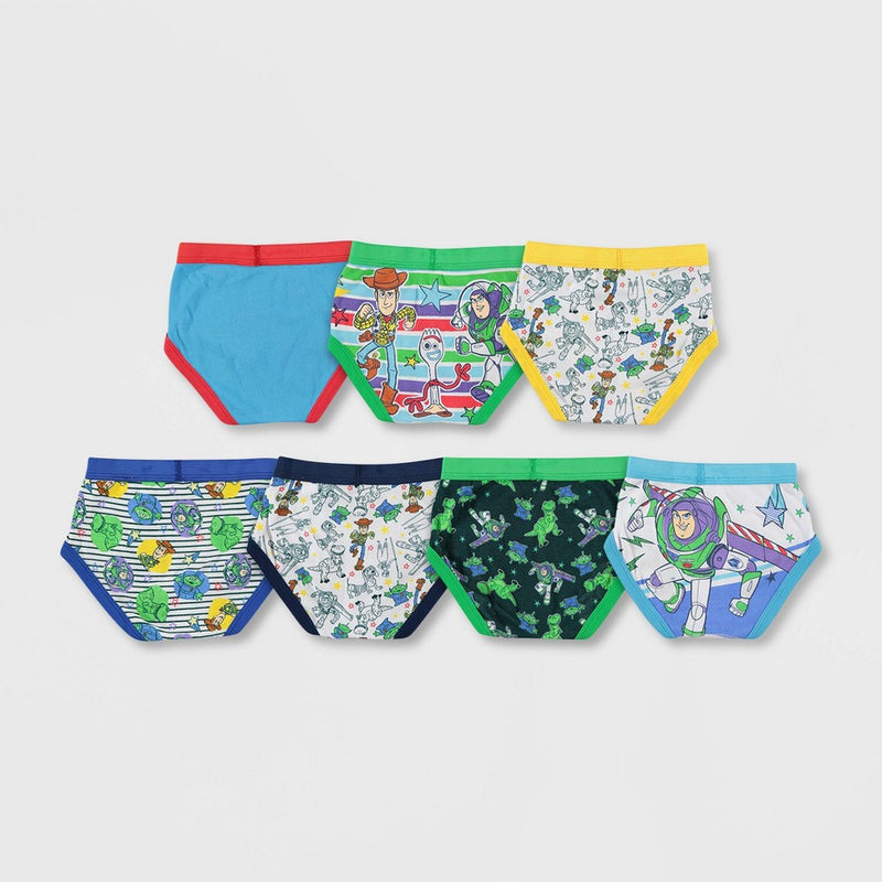 Toddler Boys' 7pk Toy Story Pixar Briefs - 4T