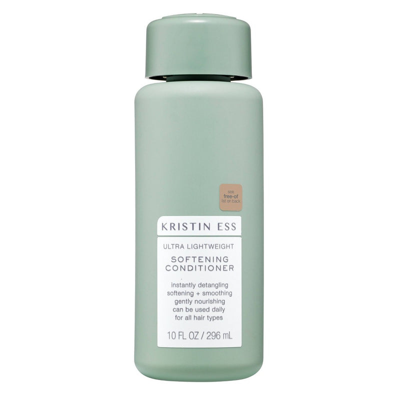 Kristin Ess Softening Sulfate Free Conditioner - Moisturizing + Detangling Conditioner for Frizzy Hair - 10 fl oz
