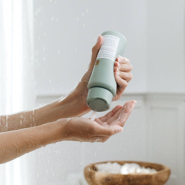 Kristin Ess Softening Sulfate Free Conditioner - Moisturizing + Detangling Conditioner for Frizzy Hair - 10 fl oz