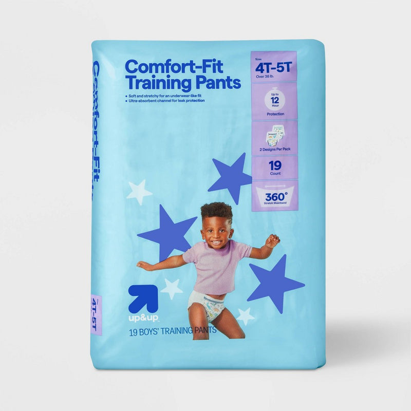 Boys' Disposable Training Pants - 4T-5T - 19ct - up&up