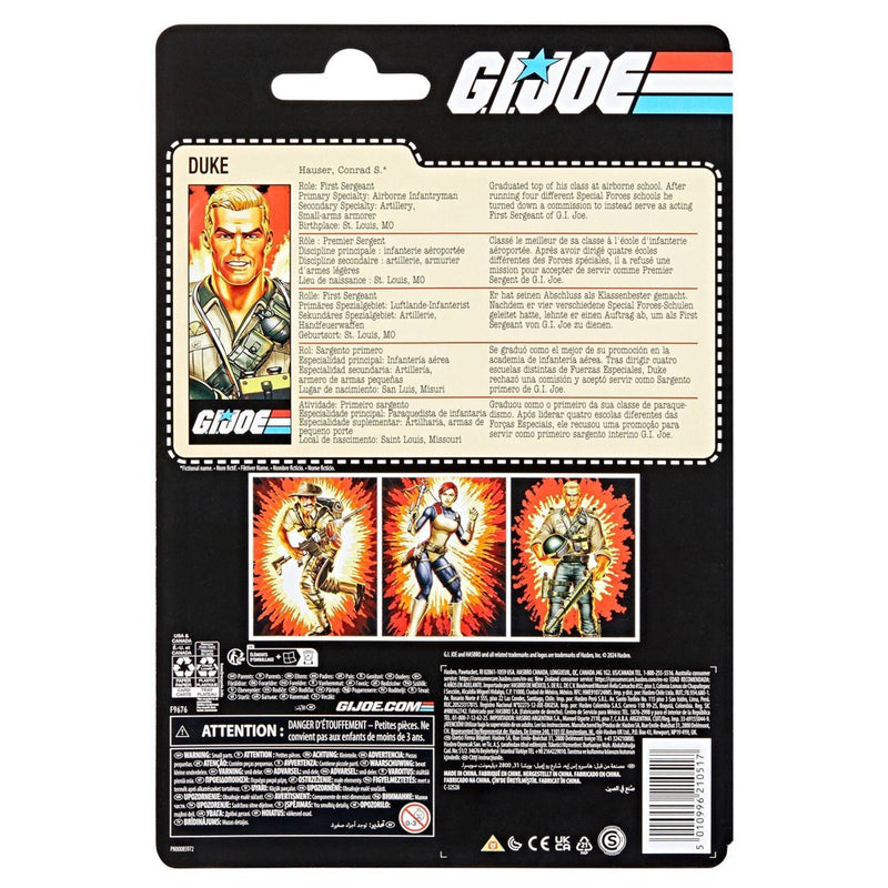 G.I. Joe Duke Retro Action Figure