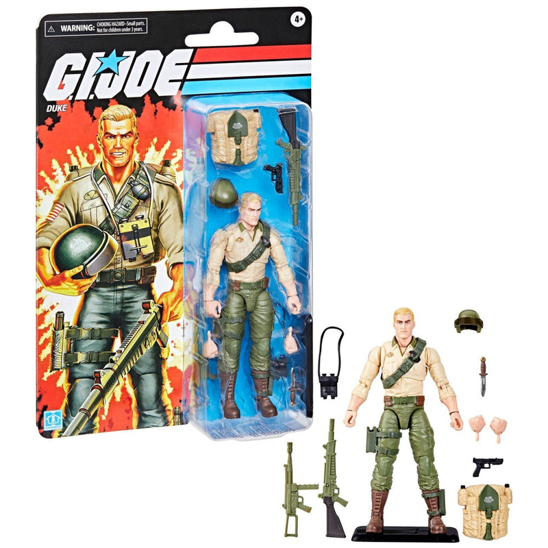 G.I. Joe Duke Retro Action Figure