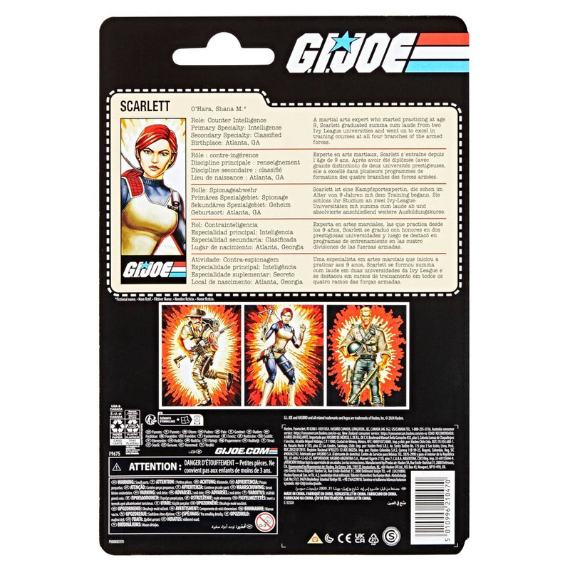 G.I. Joe Scarlett Retro Action Figure