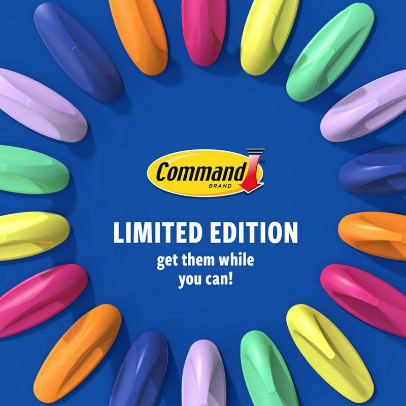 Command Medium Designer Hook, Citron, 2 Hook, 4 Strip