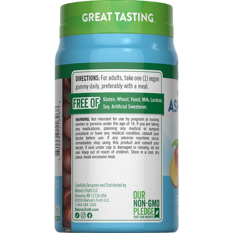 Nature's Truth Ashwagandha Vegan Gummies - 60ct