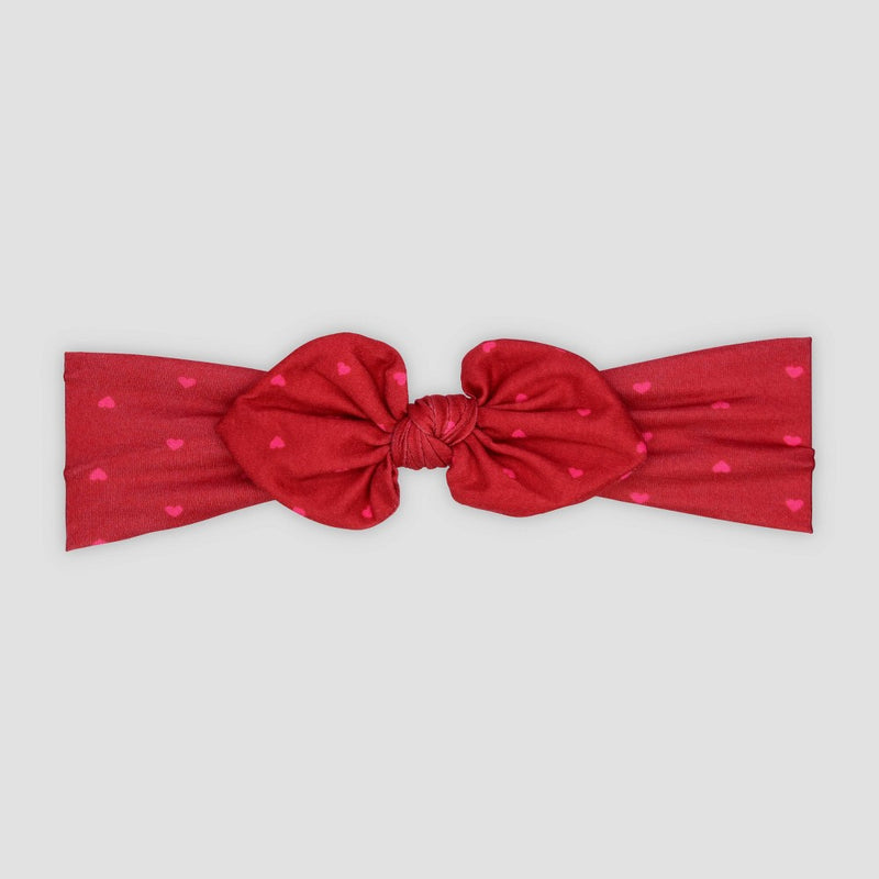 Carter's Just One You Baby Girls' Heart Head Wrap - Red