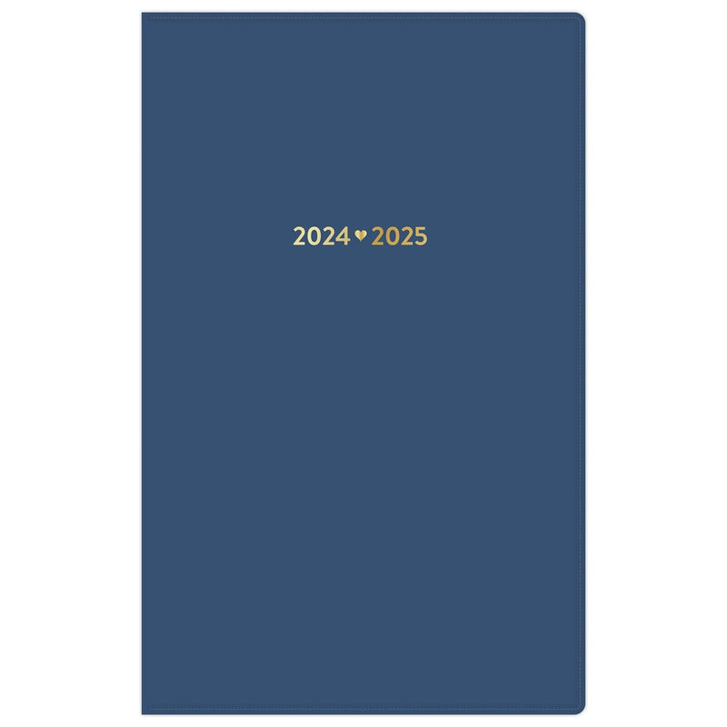 Color Me Courtney for Blue Sky 2024-25 Weekly/Monthly Planner 8"x5" Navy