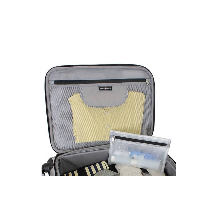 SWISSGEAR Zurich Softside Carry On Spinner Suitcase - Iron Gray