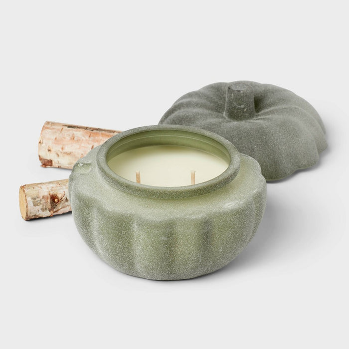 2-Wick Pumpkin Glass Candle Pumpkin Woods 5oz - Threshold