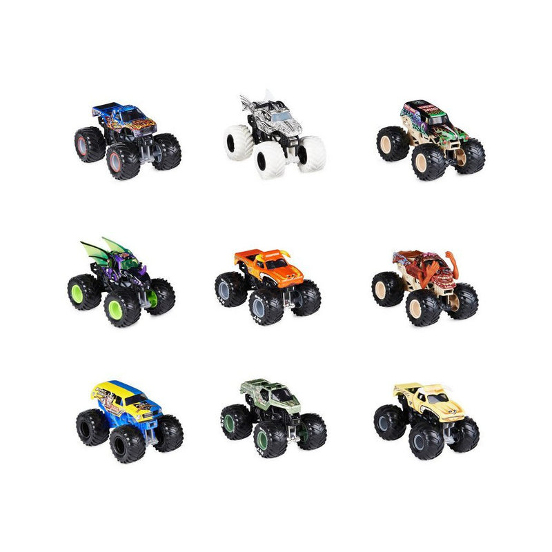 Monster Jam 1:64 Scale Monster Truck Diecast 9pk