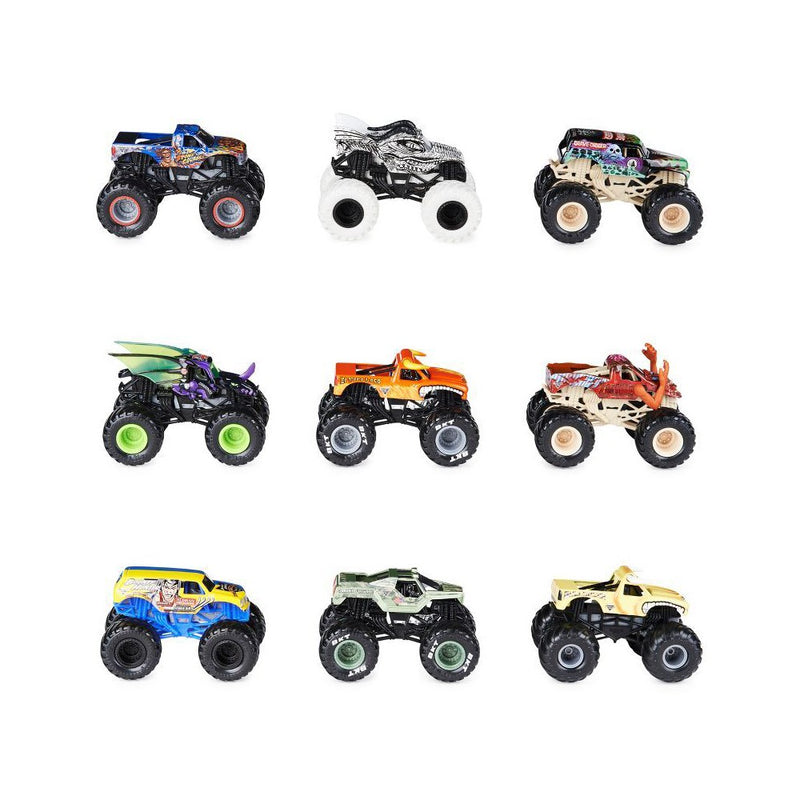 Monster Jam 1:64 Scale Monster Truck Diecast 9pk