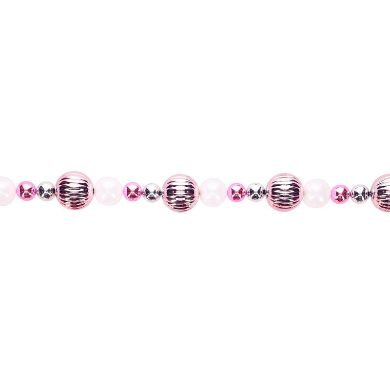 72" Ornament Garland Pink - Bullseye's Playground (LOCAL PICKUP ONLY)