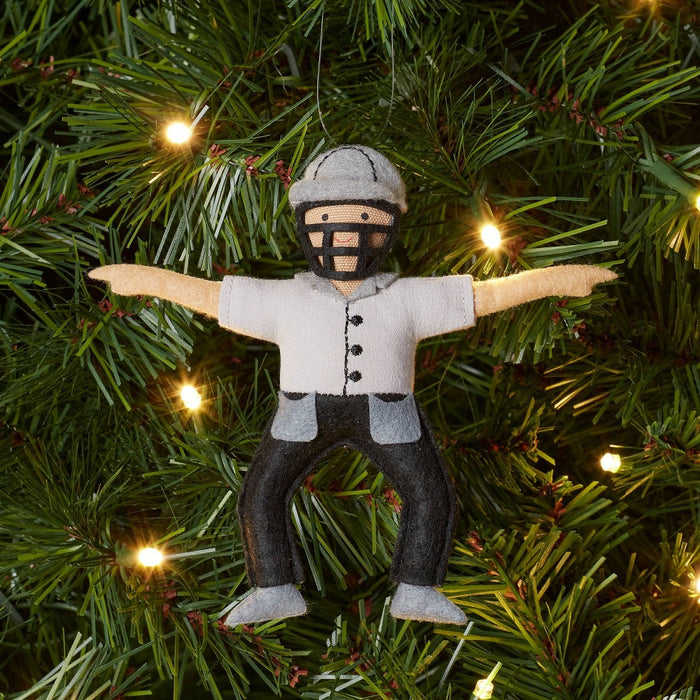 Fabric Baseball Umpire Christmas Tree Ornament - Wondershop
