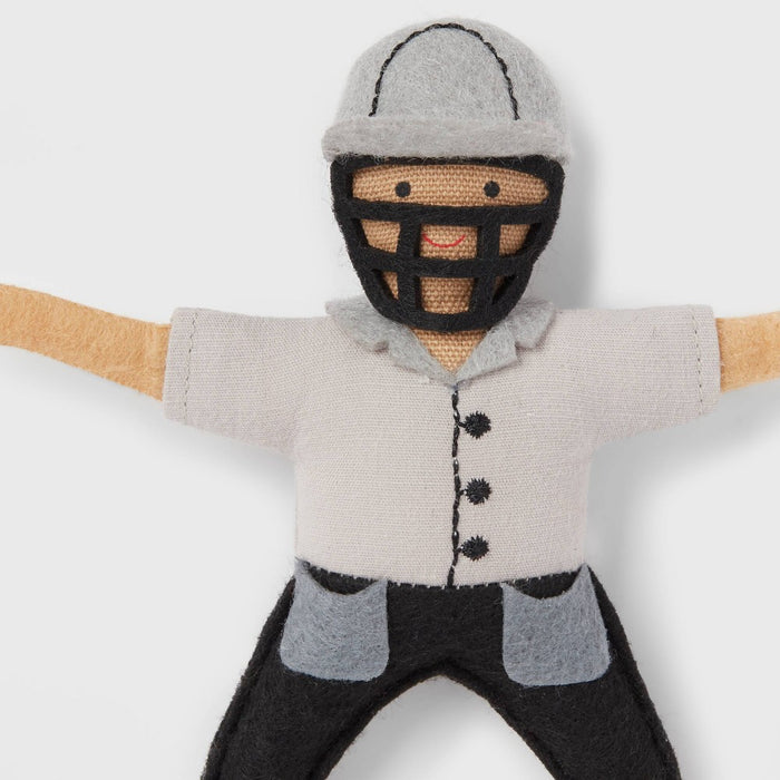 Fabric Baseball Umpire Christmas Tree Ornament - Wondershop