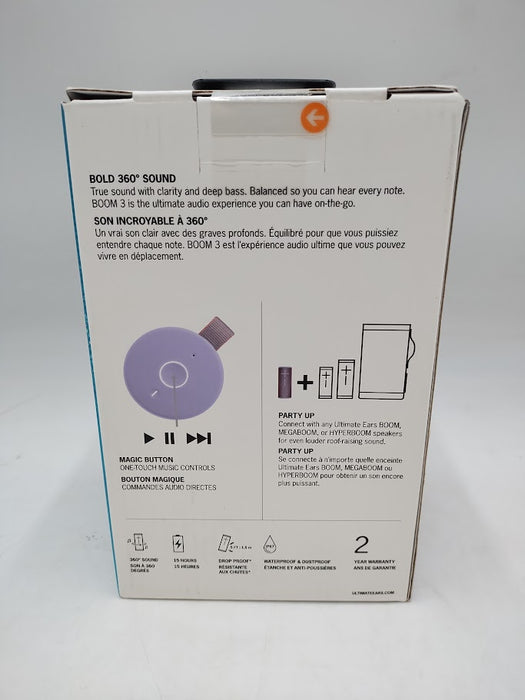 Ultimate Ears Boom 3 Bluetooth Speaker - Peach SEE DETAILS