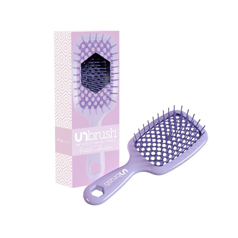 UNBrush Detangling Hair Brush - Lilac Light Purple