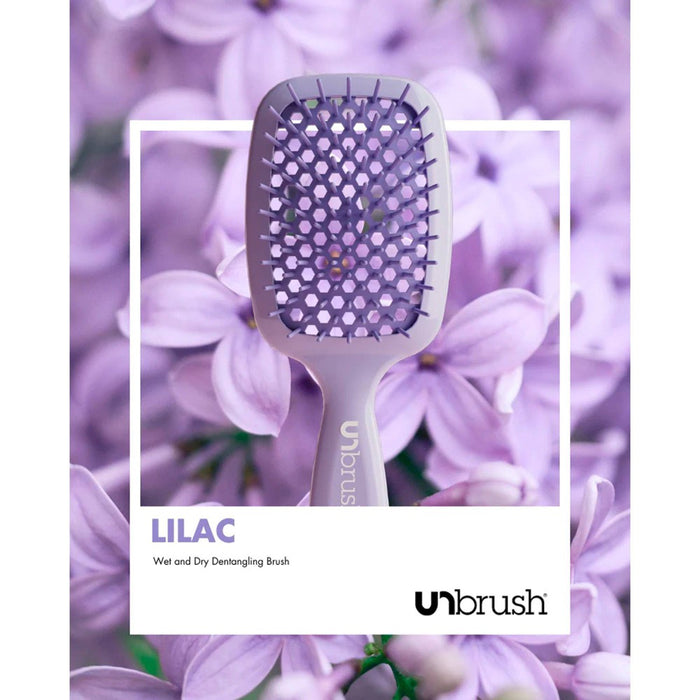 UNBrush Detangling Hair Brush - Lilac Light Purple
