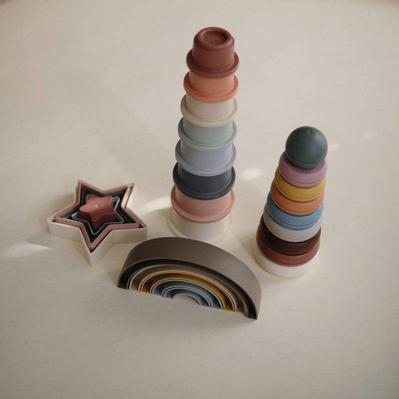 Mushie Nesting and Stacking Stars