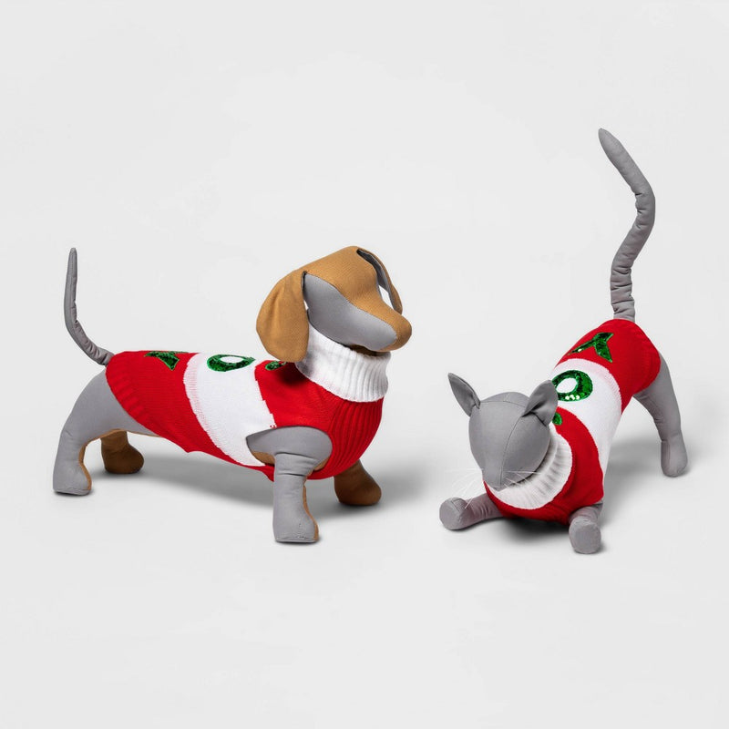 Flip Sequin Joy Dog and Cat Sweater - S - Wondershop