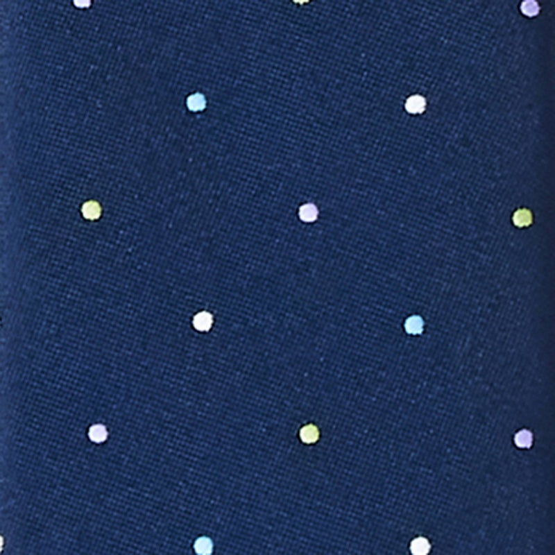 Boys' Polka Dots Woven Zip Necktie - Cat & Jack Blue S/M