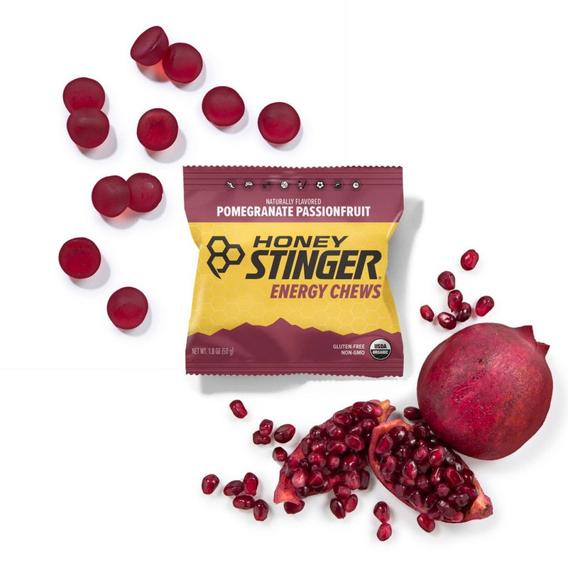 Honey Stinger Organic Energy Chews Pomegranate Passion