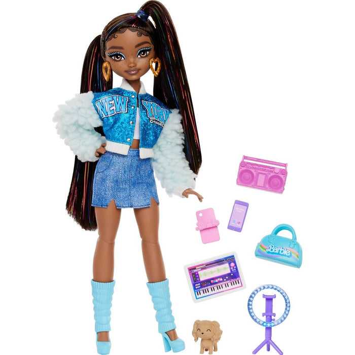 Barbie 12.7" Dream Besties Barbie Brooklyn Fashion Doll Brown Hair/Brown Eyes