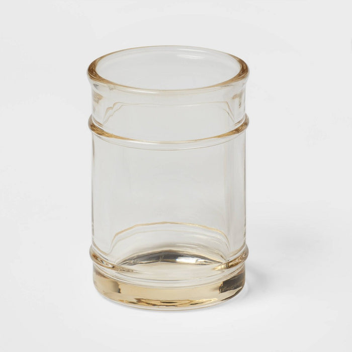 Antique Glass Tumbler Brown - Threshold