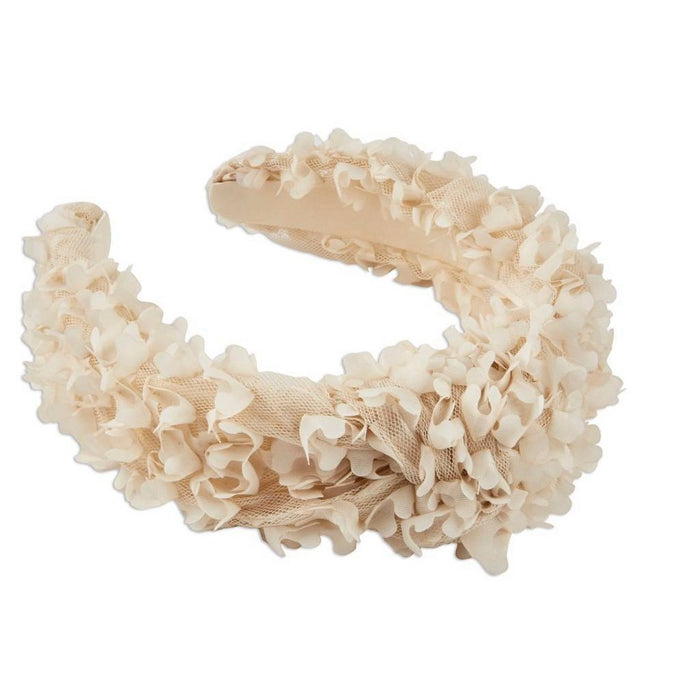 scunci be-u-tiful Floret Headband - Cream