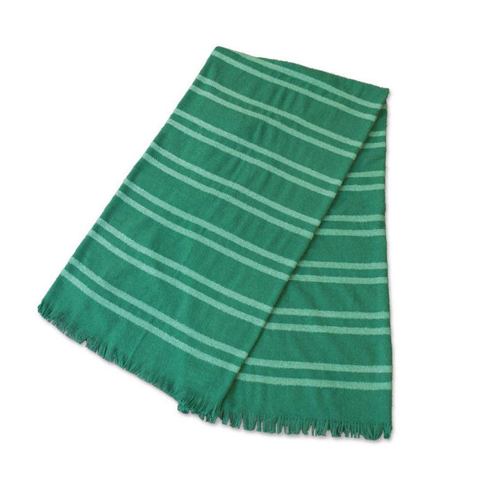 50"x60" Chenille Pattern Throw Dark Green - Bullseye's Playground
