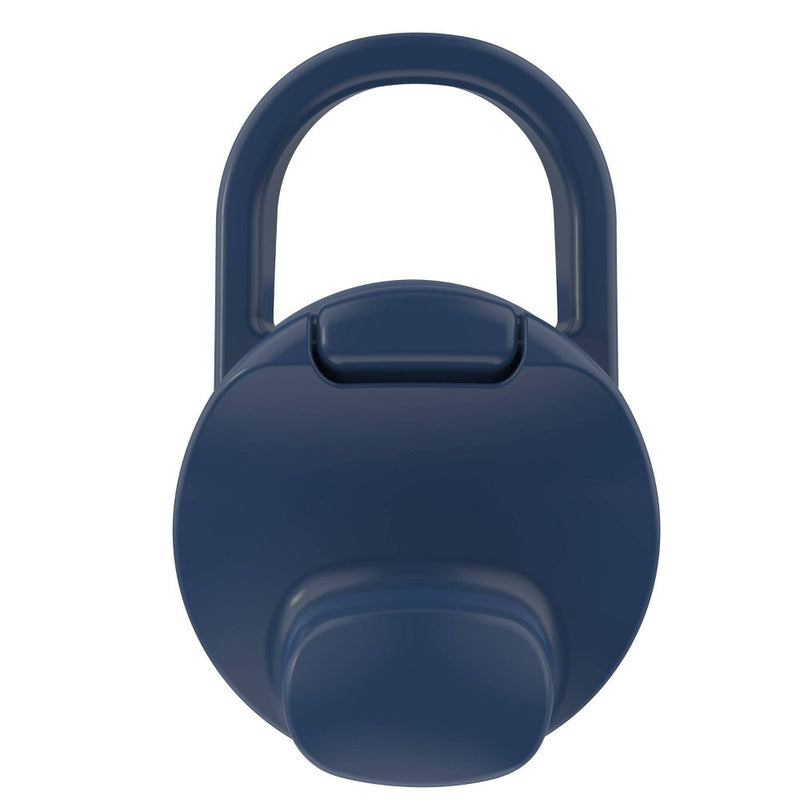 Zak Designs 24 fl oz Stainless Steel Chug Water Bottle Navy Blue