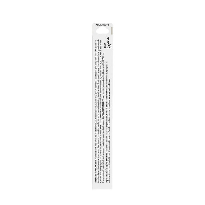 The Humble Co. Adult White Soft Toothbrush
