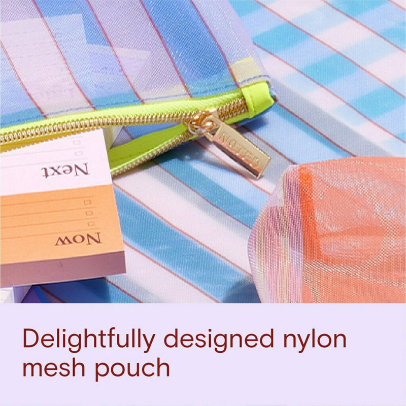Noted by Post-it Pen and Pencil Pouch, Blue and Green