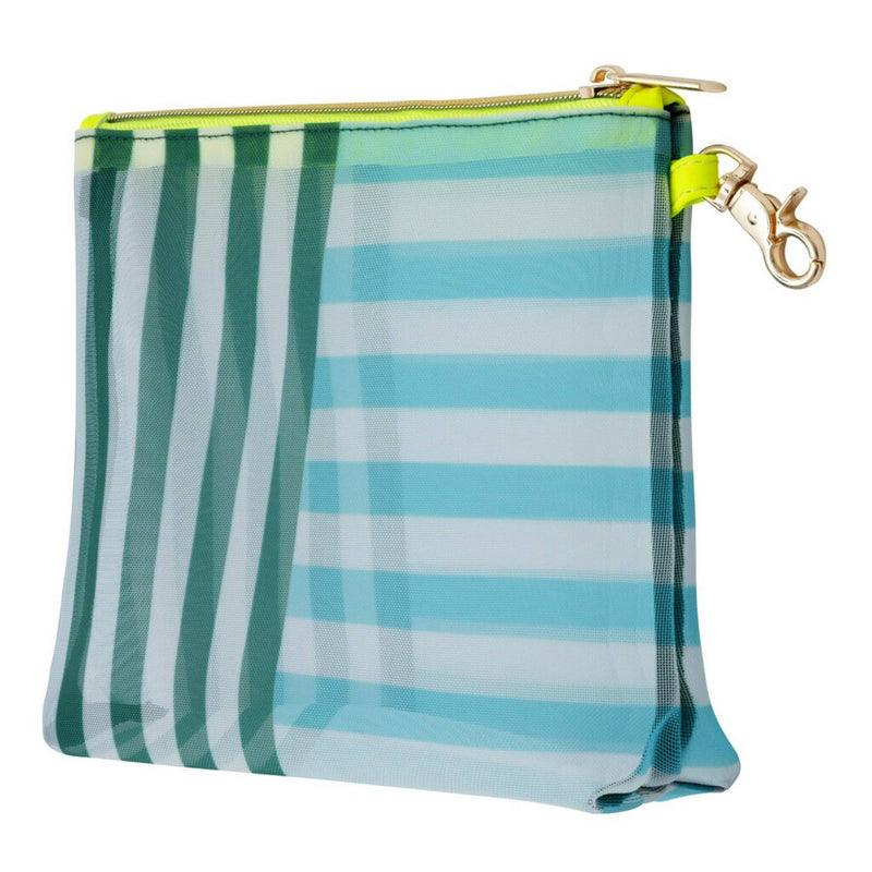 Noted by Post-it Pen and Pencil Pouch, Blue and Green