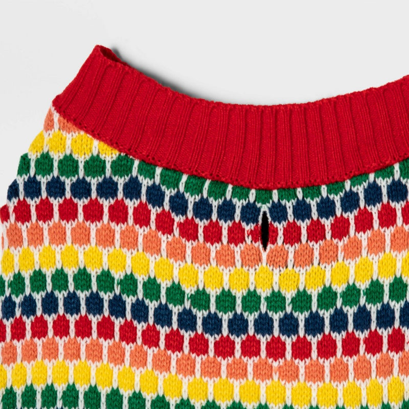 Gingerbread Playhouse Dog Sweater - L - Wondershop