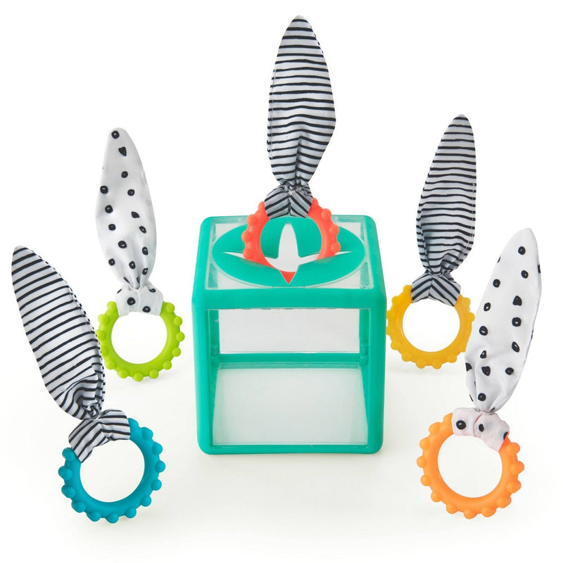 Sassy Toys Rainbow Ring Drop Stacking Toy