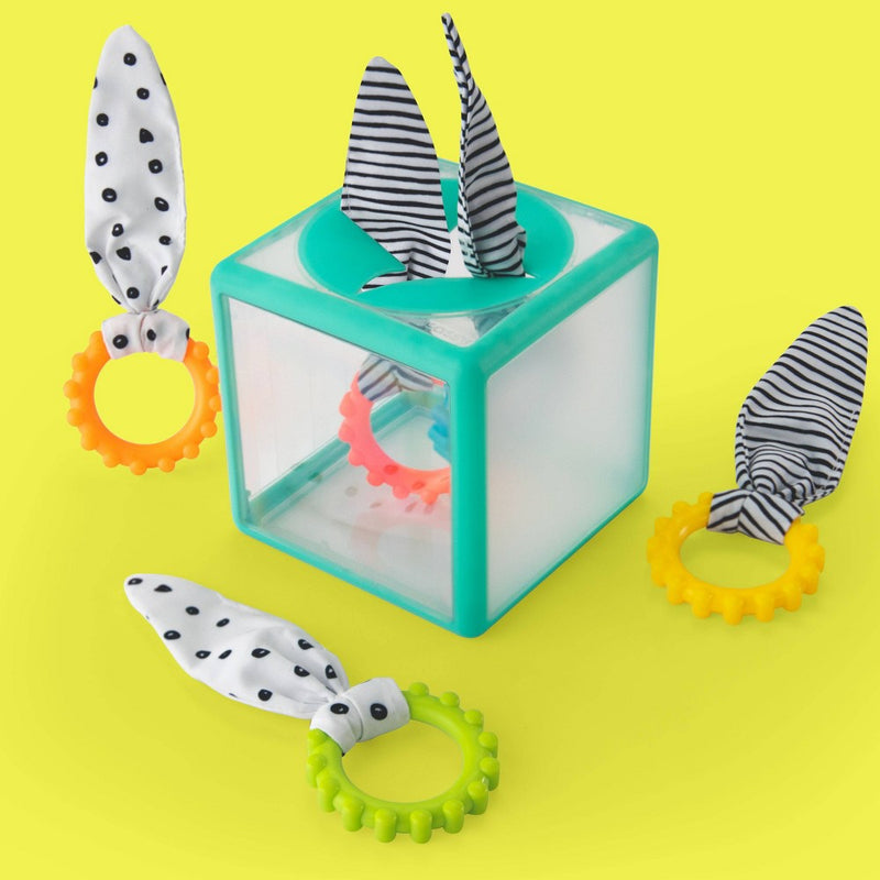 Sassy Toys Rainbow Ring Drop Stacking Toy