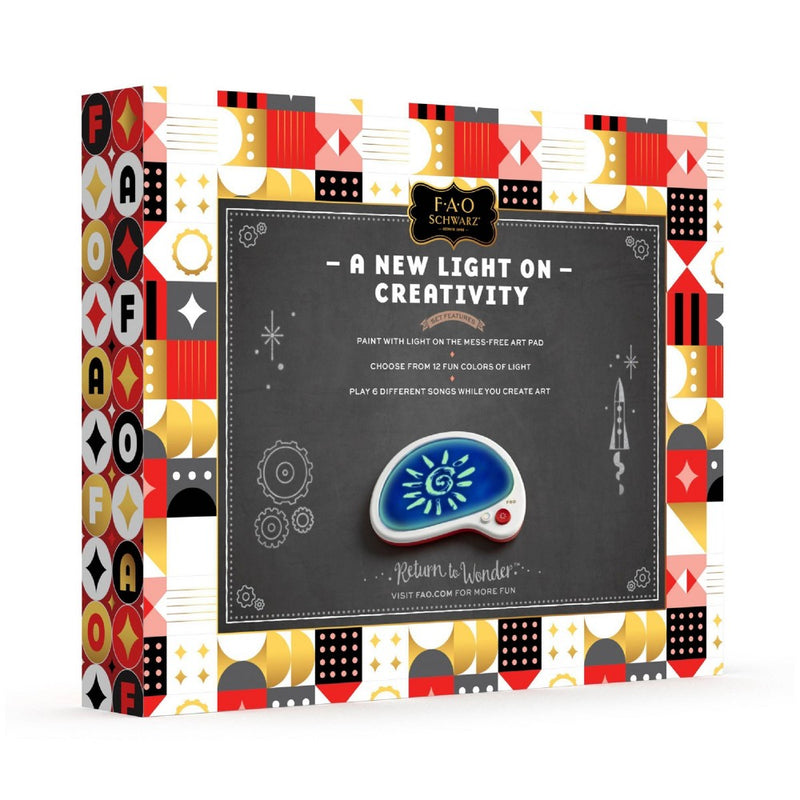 FAO Schwarz Mess-Free Glow Palette Musical LED Art Pad