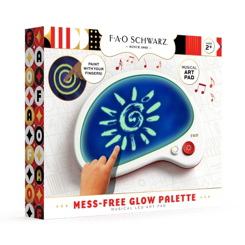 FAO Schwarz Mess-Free Glow Palette Musical LED Art Pad